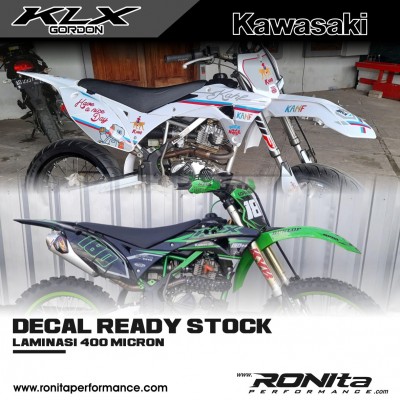 Decal 400 Micron Kawasaki KLX Gordon